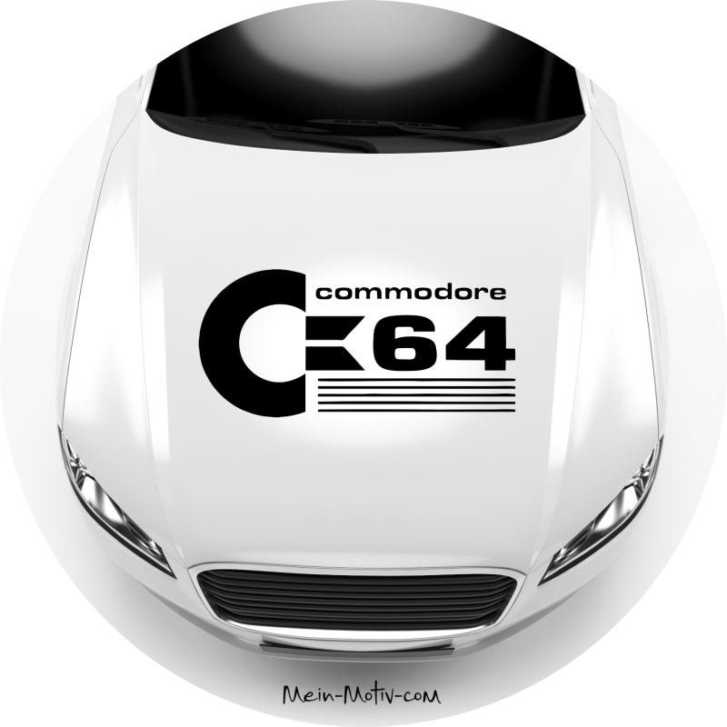 Aufkleber 46047 Commodore C64